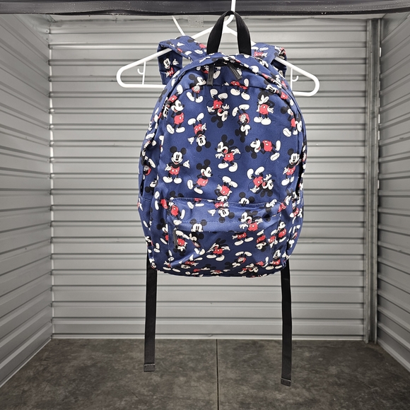 Disney Mickey Mouse Blue Backpack - Picture 1 of 7